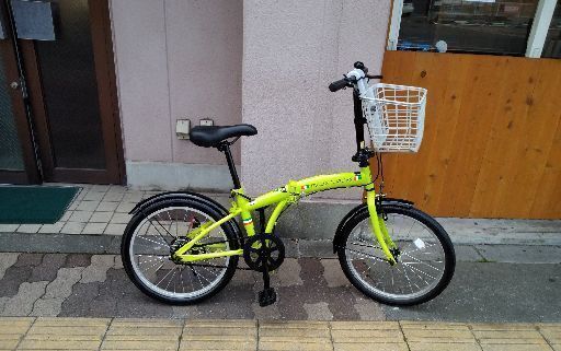 [TRADEA] ITARIAN GUADIAN 20吋折り畳み自転車 シングル/フレッシュグリーン