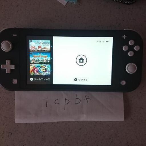 ニンテンドウ switchライト中古譲ります ＩＤ  icpbf