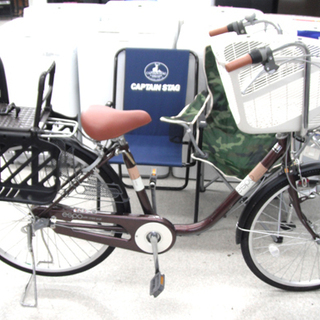 子供乗せ自転車 ２６インチ espo with child seat ３段変速 OGk 買い物 送り迎え 自転車 ママチャリ ☆ PayPay(ペイペイ)決済可能 ☆ 札幌市 北区 屯田