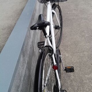 買い物自転車 DORACO CROSS 27インチ 6段変速 オートライト スチール籠