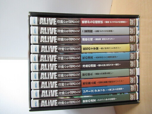 Alive 奇跡の生還者たち Seasoni Dvd Boxドキュメンタリーアメリカの ディスカバリー チャンネル 内の人気番組 I Sho Haru 桜新町のdvd ブルーレイ その他 の中古あげます 譲ります ジモティーで不用品の処分