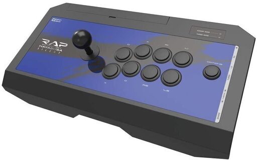アーケードスティック 【リアルアーケードPro.V サイレントHAYABUSA】【PS4・PC対応】