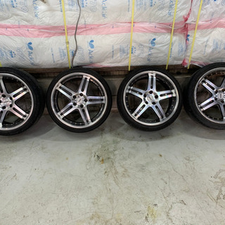 19インチ　社外ホイール　225/35R19  245/35R19 クラウン フーガ