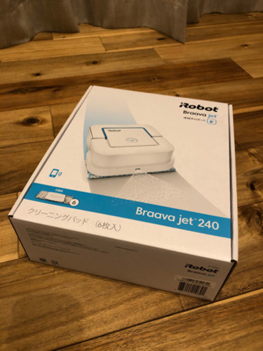 ※取引中【ほぼ新品】iRobot Braava jet 240（床拭きロボット掃除機） アイロボット ブラーバ ジェット 240