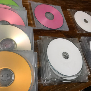 【お取引中】未使用CD-R 14枚、DVD-R 7枚　メーカー色...