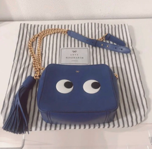 アニヤハインドマーチ　eyes クロスボディバッグ