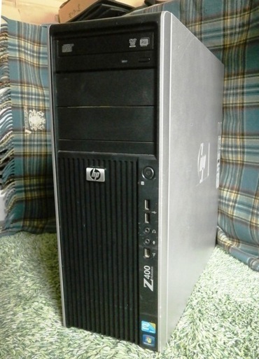 水冷：HP Workstation Z400 Xeon W3520 2.67GHz/12GB/74GB+250GB/FireGL V/Windows10pro・