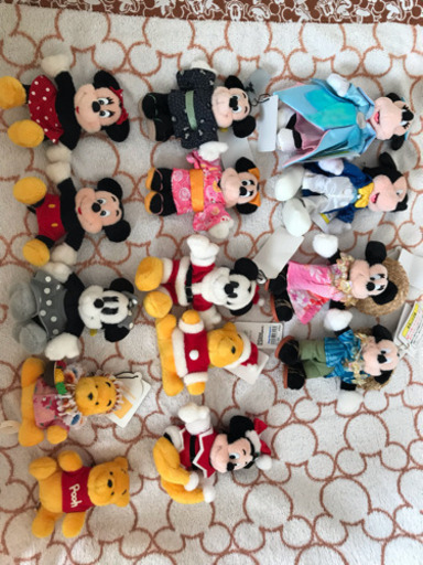 ディズニー ぬいぐるみバッジ