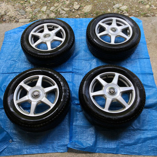 【取引終了】ピレリーP7 8分山 195/65R15 ホィール付き4本