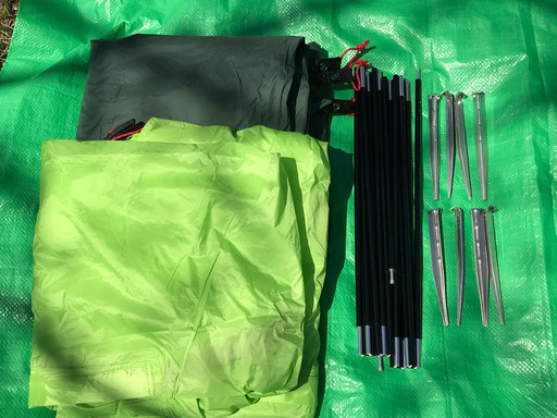 値下り ヘリテイジエスパース2 3人用スーパーライトテント Matto つくばのその他の中古あげます 譲ります ジモティーで不用品の処分