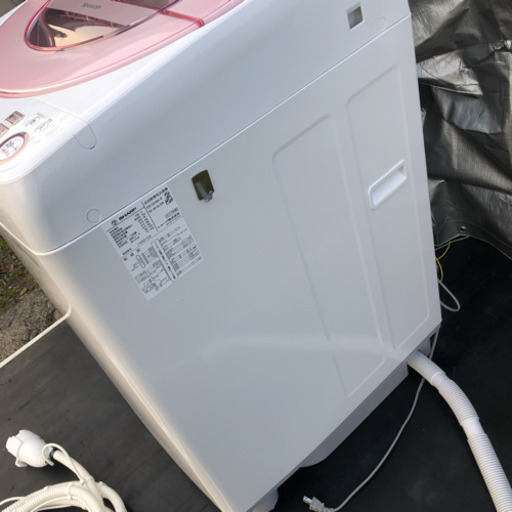 2017年製　シャープ/SHARP 全自動洗濯機 8.0kg