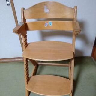 決まりました。子供用椅子差し上げます。