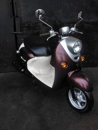 YAMAHA ビーノ VINO 4スト 低燃費 バッテリー新品　OIL交換　シート張替え等　軽整備済みすぐ乗り出せます