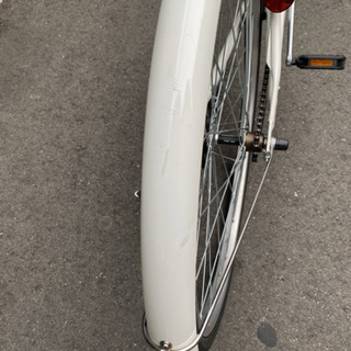 無印良品　26型フル装備自転車　ベージュ