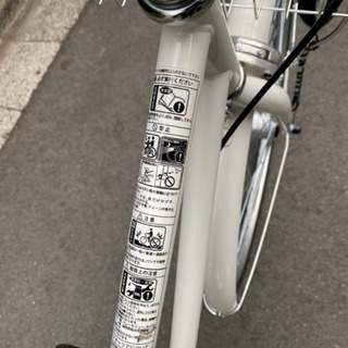 無印良品　26型フル装備自転車　ベージュ