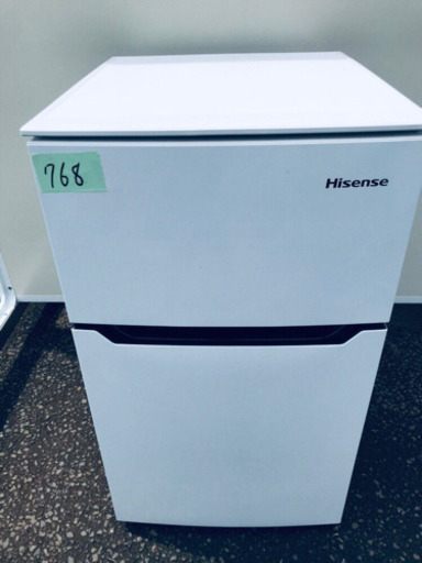 高年式‼️768番 Hisense✨2ドア冷凍冷蔵庫✨HR-B95A‼️