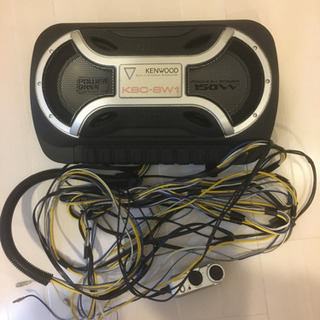 【中古】【値下げ】KENWOOD サブウーファー　KSC-SW1