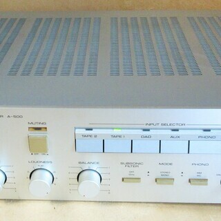 ☆ヤマハ YAMAHA A-500 プリメインアンプ◆ヤマハ独自...