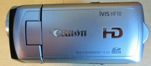 ☆Canon キャノン iVIS HF10 HDビデオカメラ◆コンパクトで使いやすい