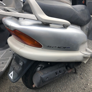 HONDA スパイシー125 ステム曲がりあり セル始動 福岡市南区