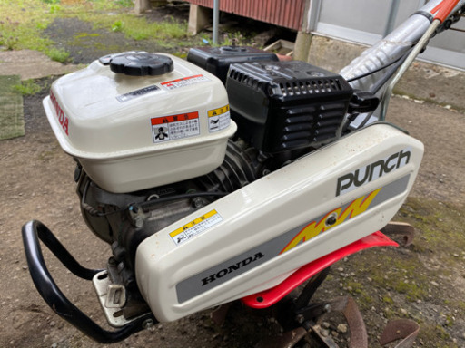 (取引中)ホンダ耕運機「PUNCH F401」エンジン良好一発始動です