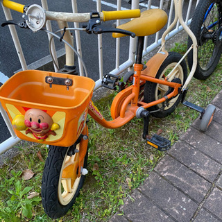 子供用アンパンマン自転車