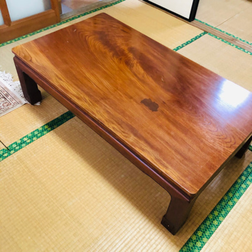 昭和　レトロ　ローテーブル　コーヒーテーブル　木