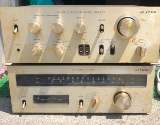 レトロ品　Victor アンプ・チューナー