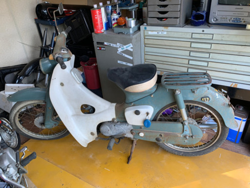 カブ　c100  部品取車
