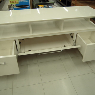 テレビボード 幅139×奥行42×高さ55cm テレビ台 エナメル 鏡面仕上げ 苫小牧西店 テレビボード 幅139×奥行42×高さ55cm テレビ台 エナメル 鏡面仕上げ