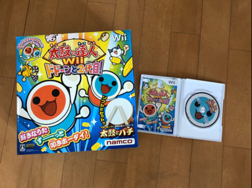 太鼓の達人ドドーンと2代目 かみかみ 刈谷のテレビゲーム Wii の中古あげます 譲ります ジモティーで不用品の処分