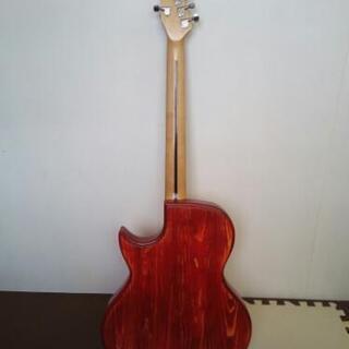 ネックエレキ用で自作ギターです