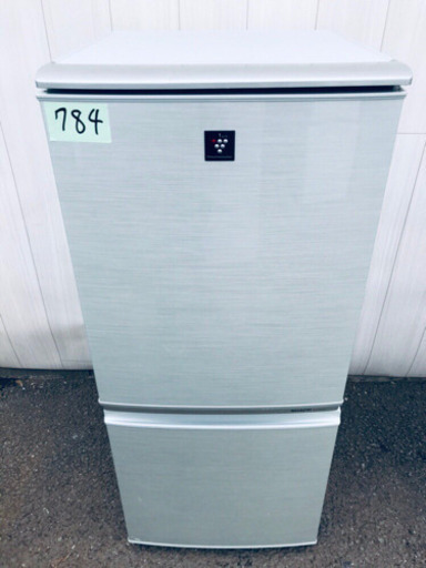 784番 SHARP✨ノンフロン冷凍冷蔵庫✨SJ-PD14T-N‼️