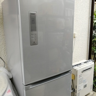 ノンフロン5ドア冷凍冷蔵庫 東芝ベジータ GR-E43G(SS)