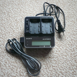SONY DCR-DVD505用バッテリー急速充電器（AC-VQ...
