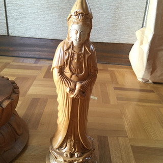 木製の仏像など3体