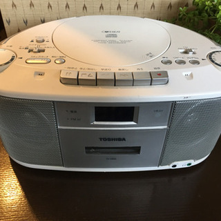 値下げ！　　TOSHIBA CDラジオカセットレコーダー　守口市...