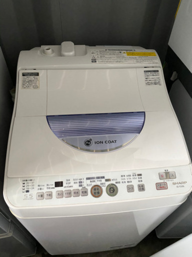No.207 SHARP 5.5kg 洗濯機　乾燥機能あり　2012年製