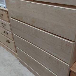 梅崎木工ウメサキモッコウ5段チェスト収納家具チェスト衣類収納幅80cm奥行42cm高さ115cm フェスタrm志免店 須恵 の収納家具 タンス 衣類収納 の中古あげます 譲ります ジモティーで不用品の処分