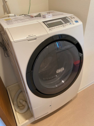 【洗濯機】HITACHI KAZE IRON BIG DRUM SLIM