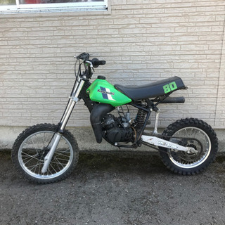 取引中　カワサキ　KX80 現在不動　インシュレーター欠品　オフ...