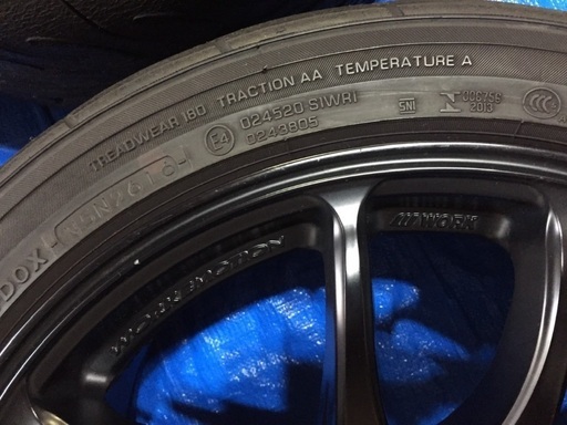 245/40R17　WORK EMOTION ネオバ　タイヤ　ホイール