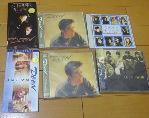 Deen Cd まとめて 1st アルバム I Wish シングル このまま君だけを奪い去りたい 翼を広げて ウーマンドリーム サントラ エール 大阪のcd ポップス の中古あげます 譲ります ジモティーで不用品の処分