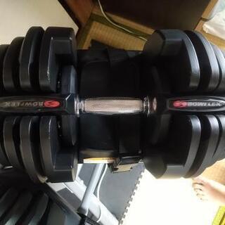 ボウフレックス41キロ✕2＋専用スタンド