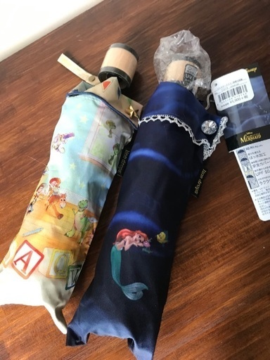 値下げしました 新品ディズニー折りたたみ傘リトルマーメイド 秘密の部屋 たまちゃん 南柏の小物 折りたたみ傘 の中古 古着あげます 譲ります ジモティーで不用品の処分