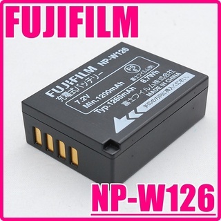 FUJIFILM 富士フイルム NP-W126 バッテリー