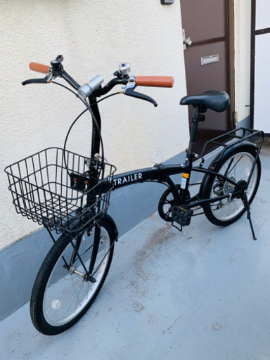 【引き取り者決定しました】折りたたみ自転車　20インチ　6段変速
