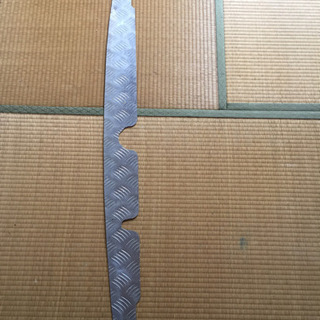 エブリィのアルミ製縞鋼板ステップ