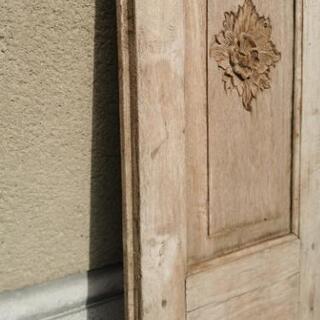 タイ、チーク古材の戸板