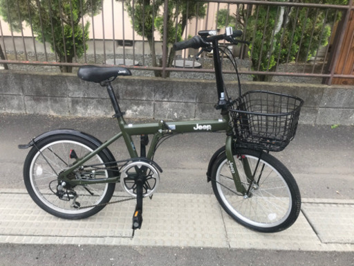東京埼玉送料込み　Jeep 折りたたみ自転車